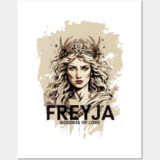 Freyja: Goddess of Love Posters and Art